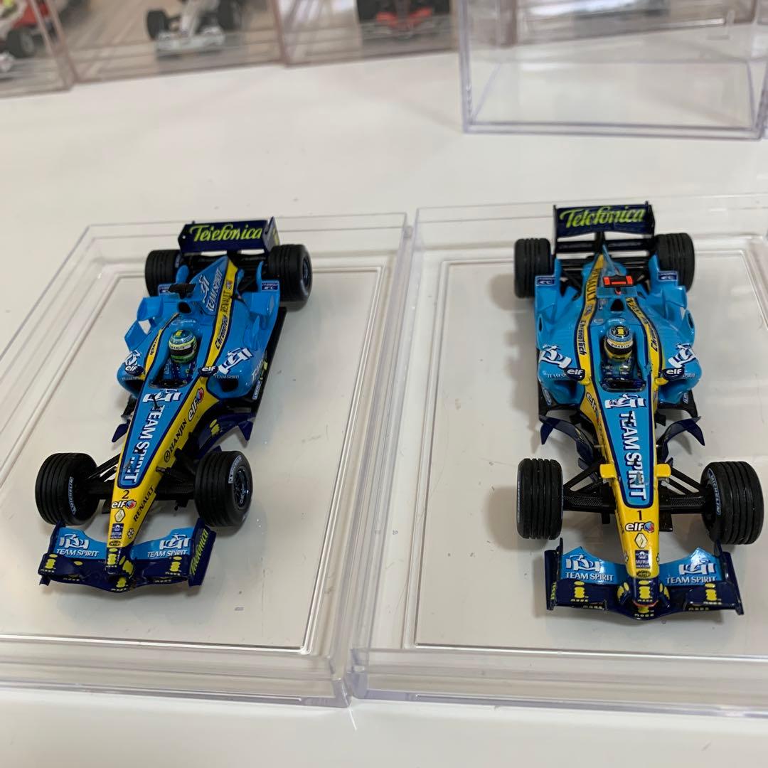 F1 06年アロンソ、バトンV.シューマッハー兄弟、ライコネン、マッサ、23台