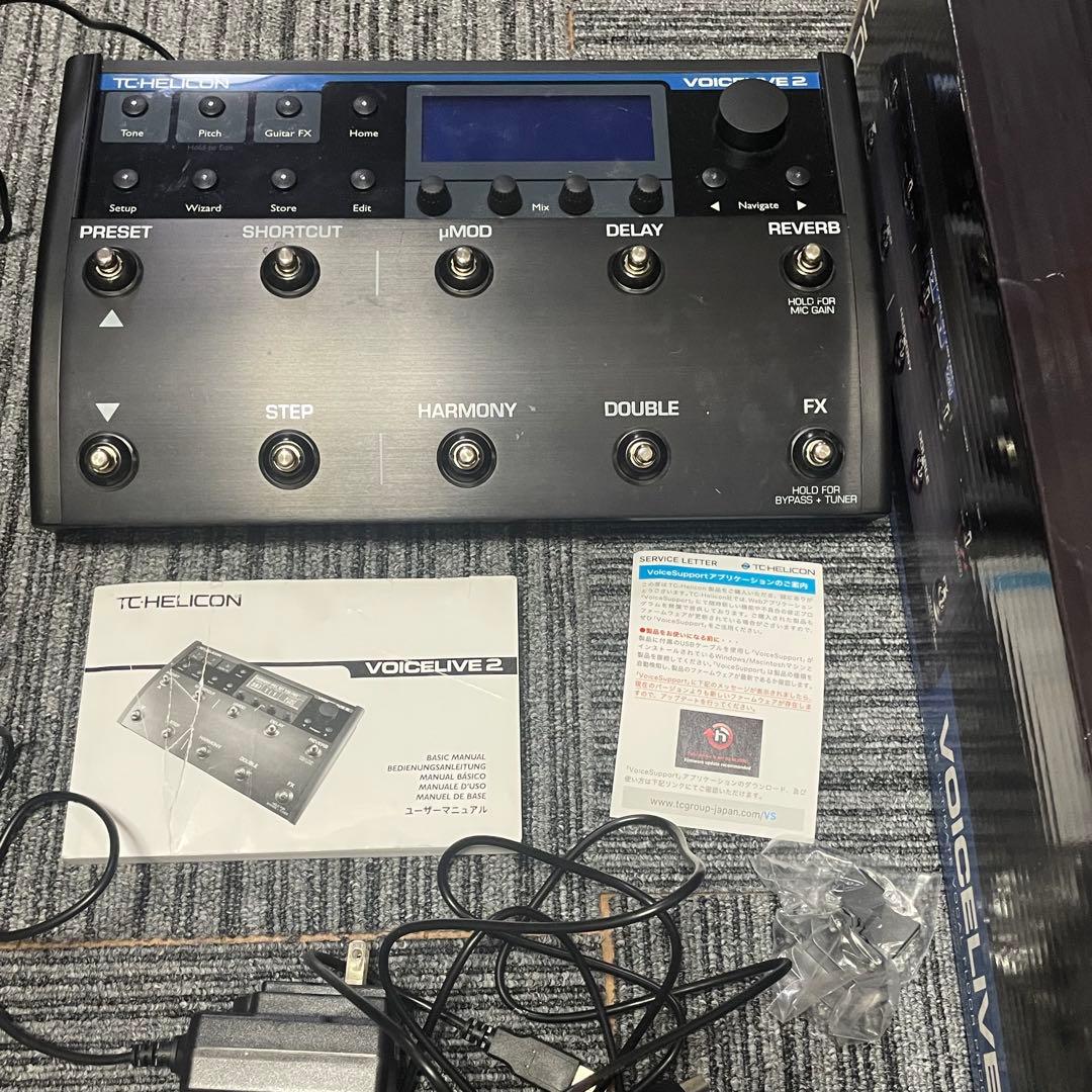 激レア 美品 TC HELICON VOICELIVE2 ボーカルエフェクター