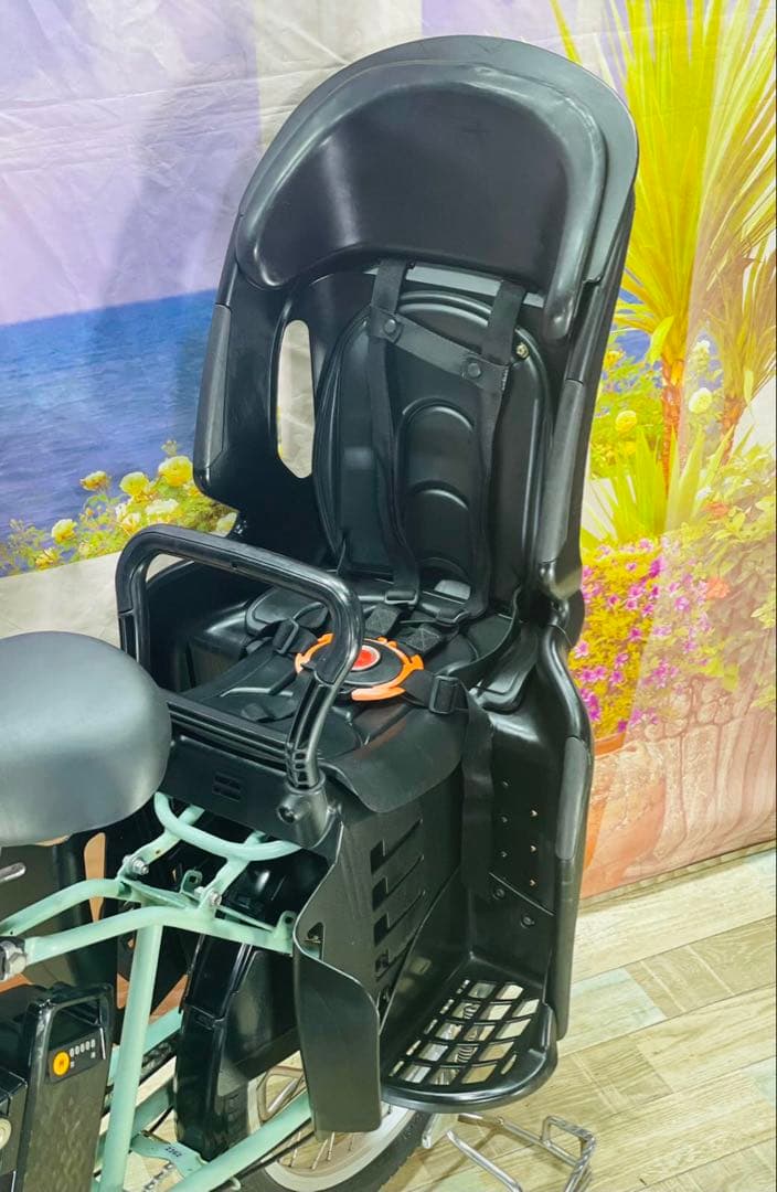 パナソニックギュット⭐️12AH！子供乗せ電動アシスト自転車Y2362