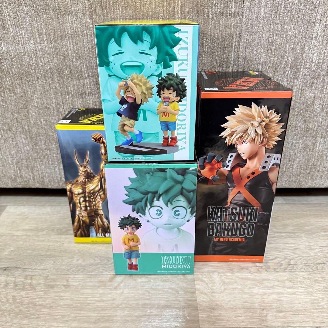 僕のヒーローアカデミア　フィギュア　4点