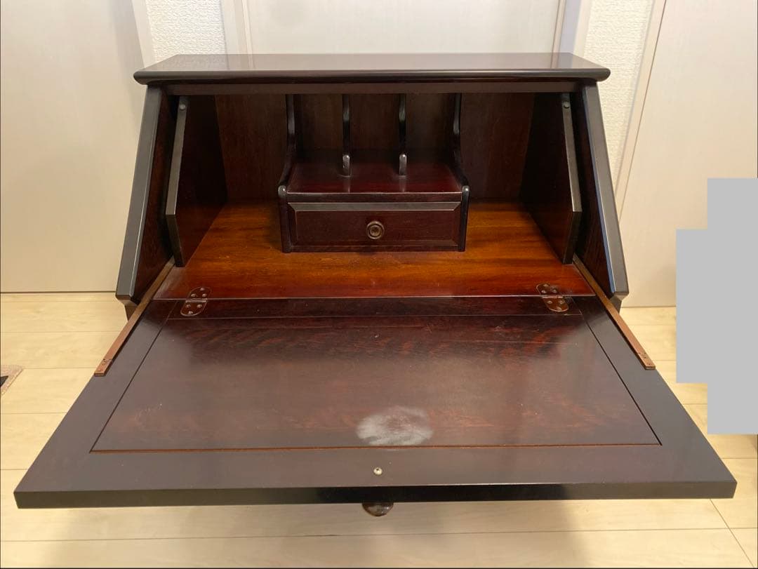 〜12/23AMビンテージライティングビューローライティングデスク床に座るタイプ