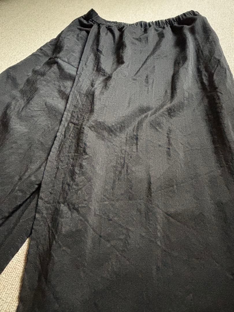 SOU・ SOU 傾衣　モスリン筒下 /濡羽色