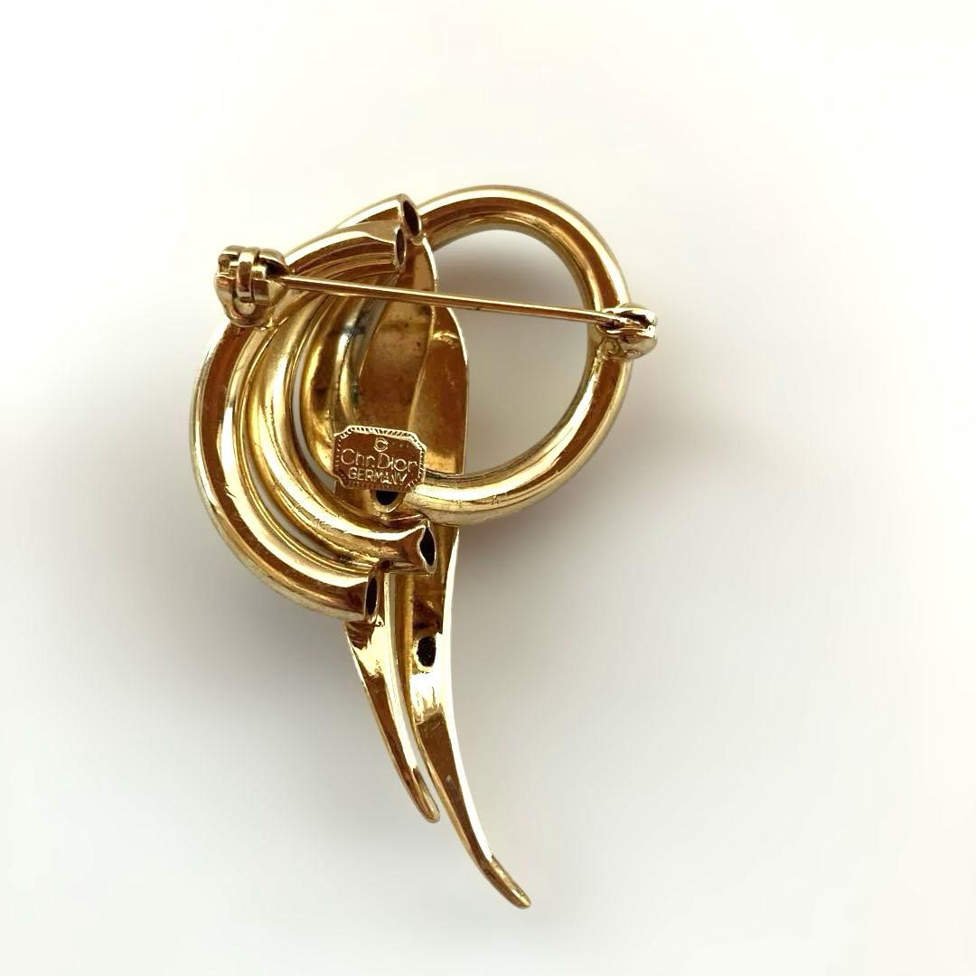 【ヴィンテージ】クリスチャンディオール ブローチ