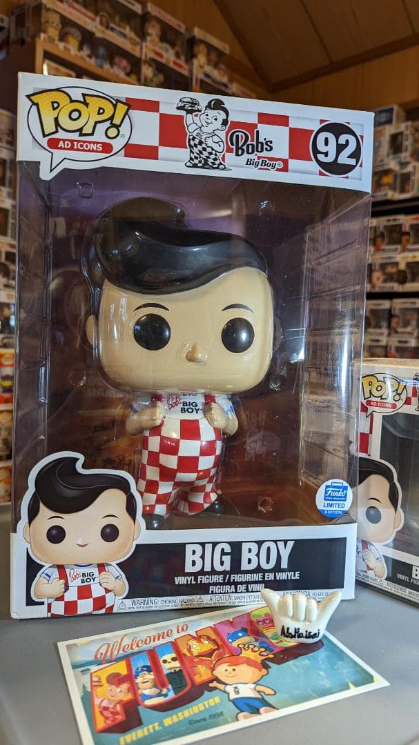 ノ*ド様 Funko Pop Big Boy 10\