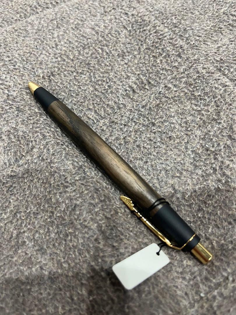 野原工芸　黒柿　シャーペン