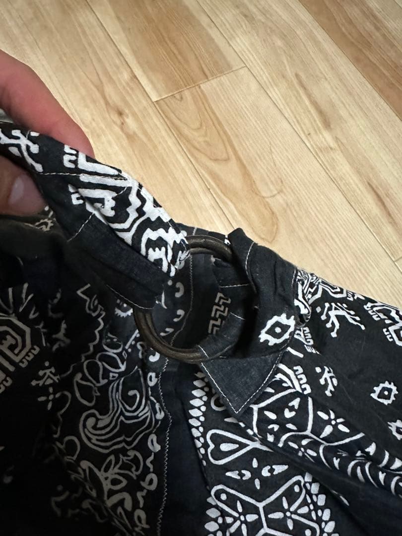 KAPITAL ガーゼ バンダナパッチワークpt TRANSITスナフキンBAG