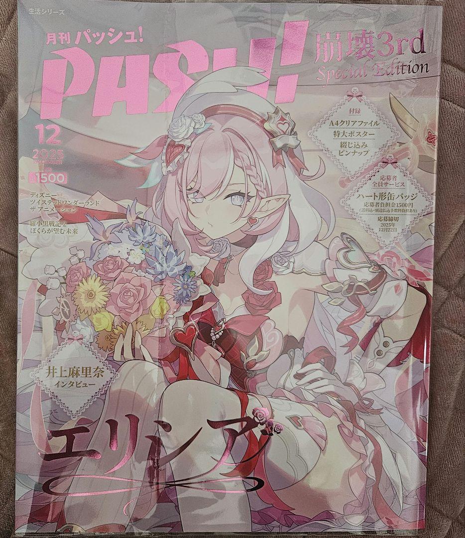 エリシア pash 12月号 崩壊3rd special edition