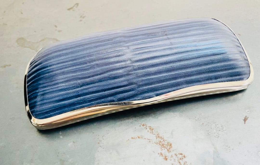 希少 Reinhold Kuhn ラインホルトキューン メガネケース レザー