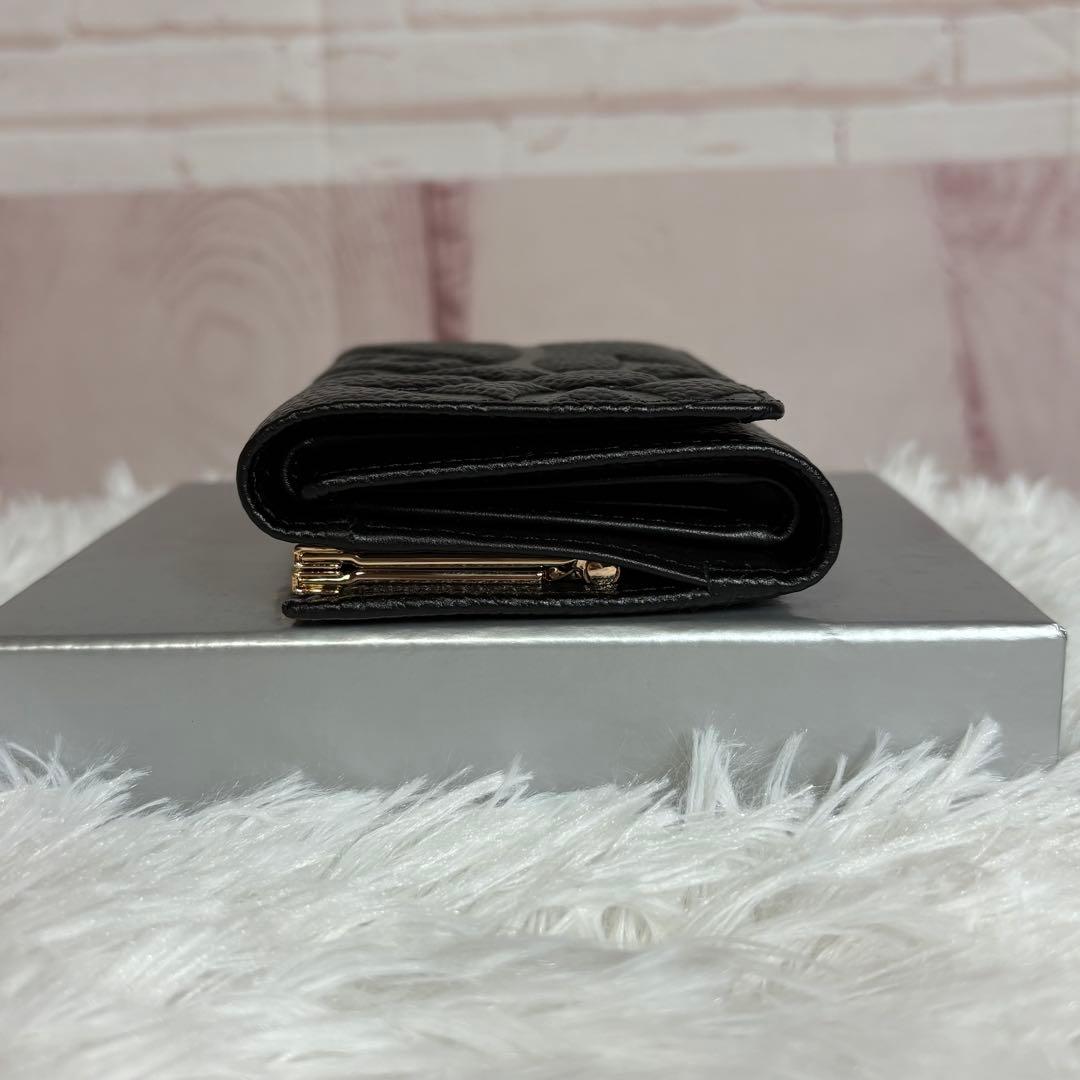 【希少•新品•未使用】Vivienne Westwood 三つ折り　黒　ブラック