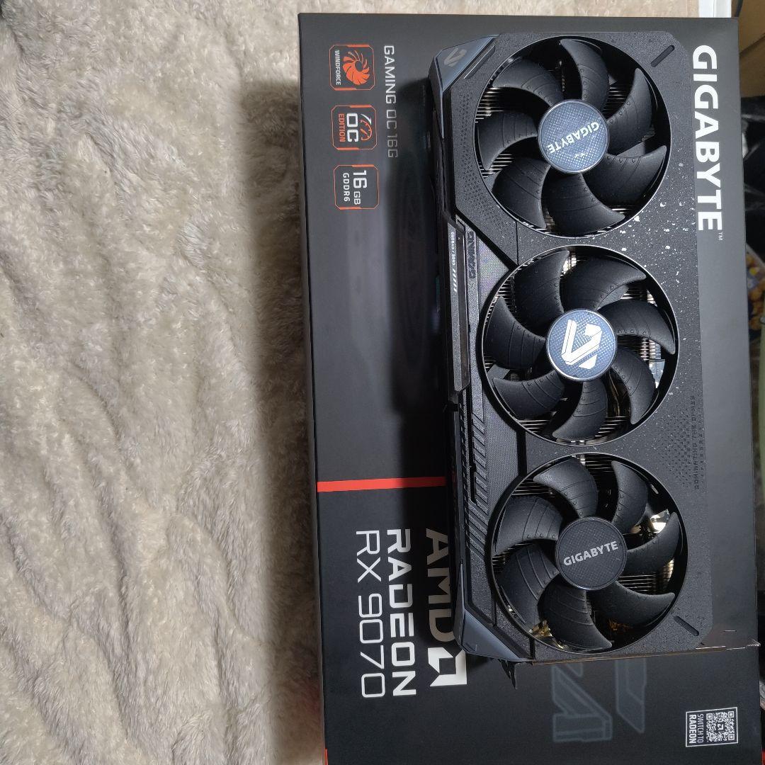 グラフィックボード・グラボ・ビデオカード GIGABYTE AMD Radeon RX 9070 16GB