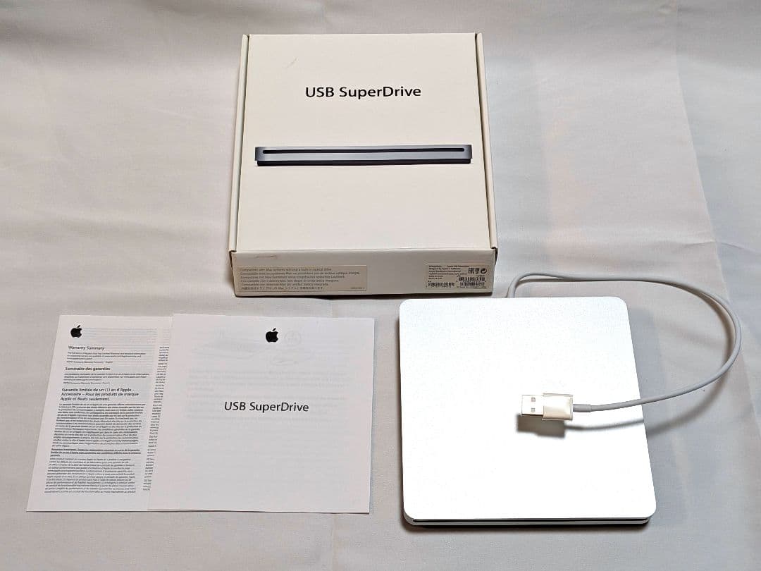 外付けハードディスク・ドライブ Apple USB SuperDrive MD564ZM/A