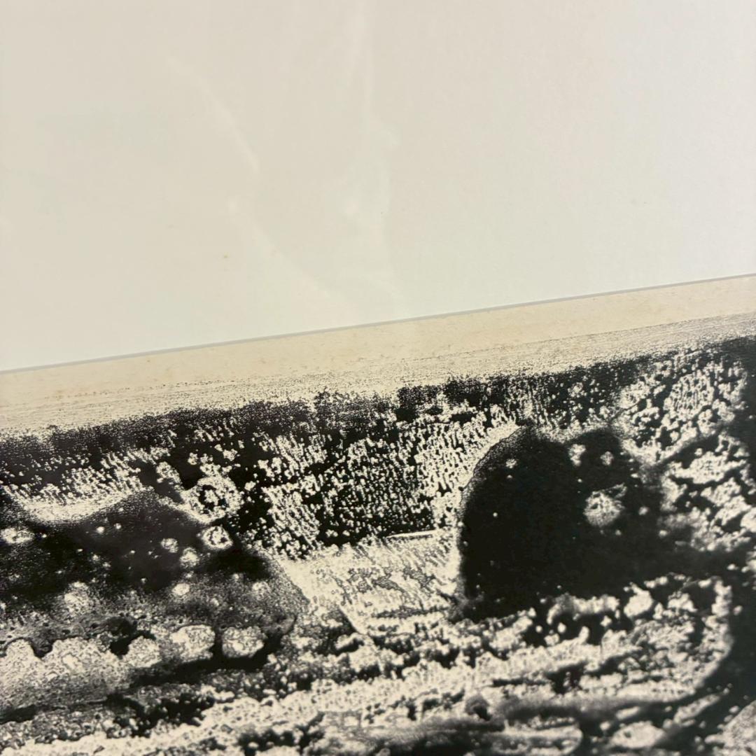 アントニ・クラーベ「枯葉の静物」大作 リトグラフ 直筆サイン入 額縁入 抽象画