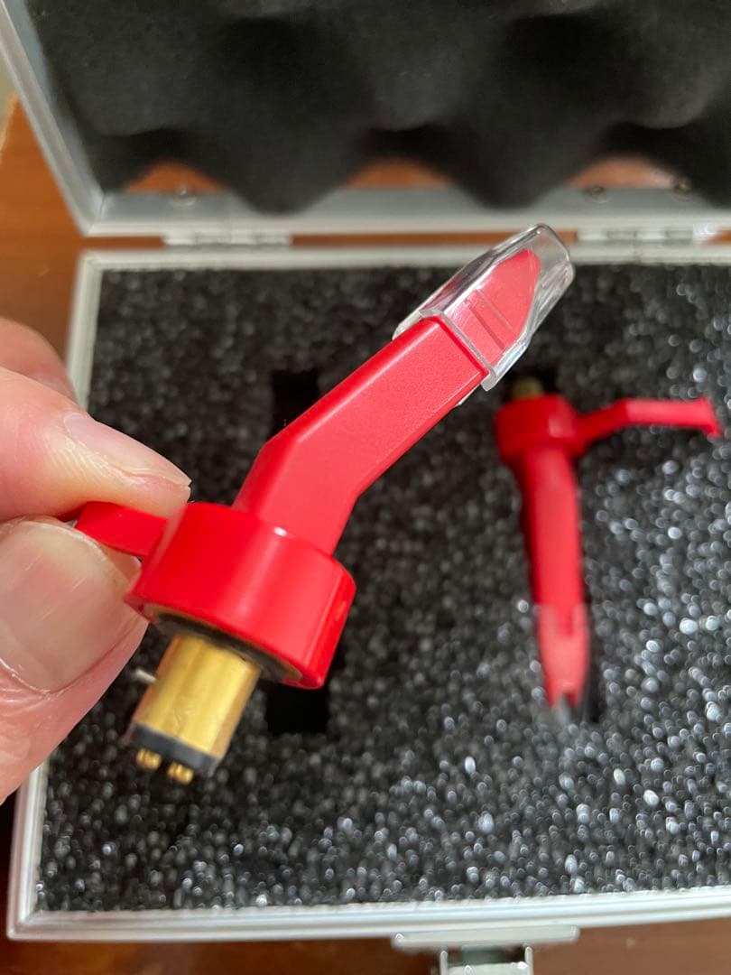 樽屋　赤針　レコードカートリッジ 2個セット