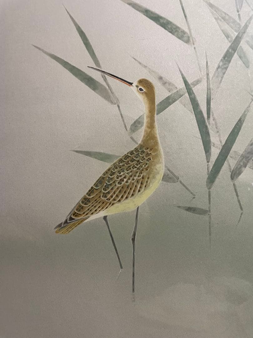 上村淳之「鴨」 リトグラフ 限定NO.240/270 直筆サイン 黄袋元箱付き