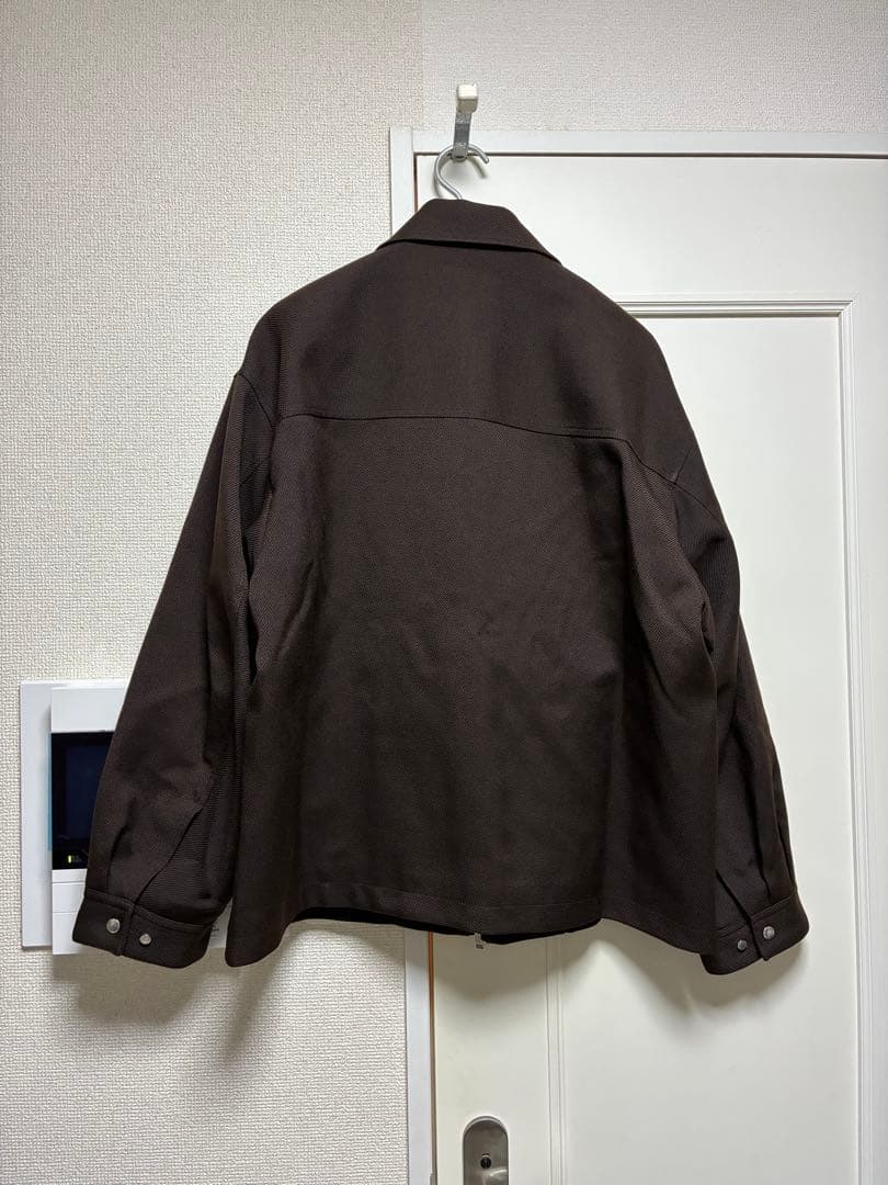 メゾンスペシャル テック ツイード オーバー セットアップ ブルゾン スラックス