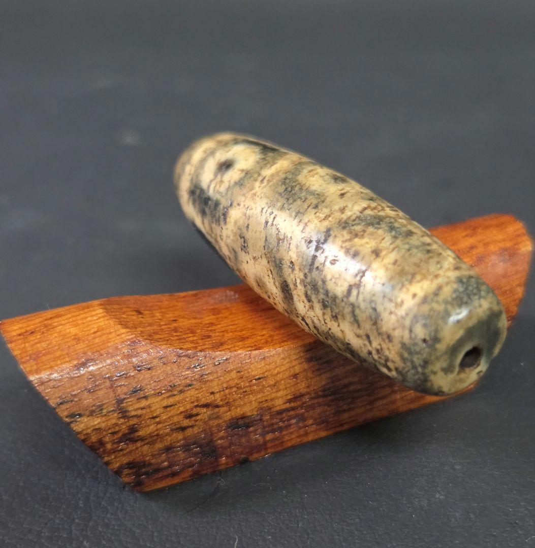 790　天珠　亀甲長壽九眼天珠　dzibeads　！