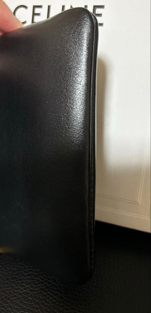 美品　セリーヌ　キーリングケース　カードケース　トリオンフ　ブラック