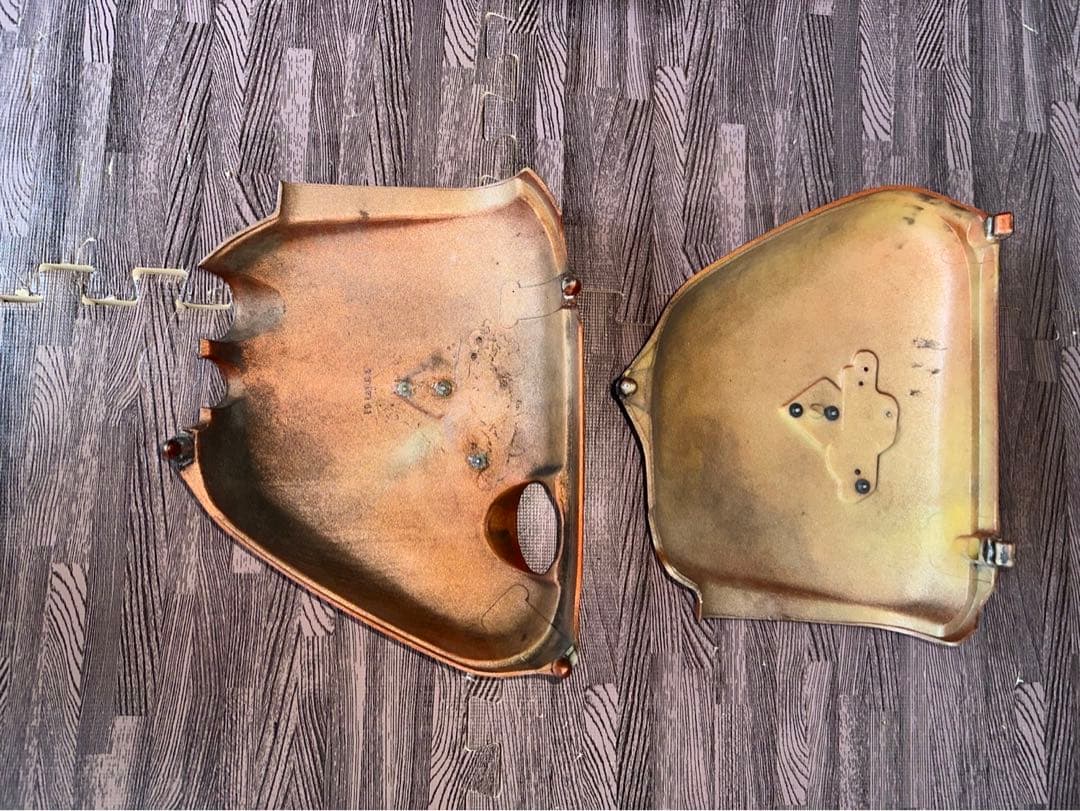 HONDA CB750Four K4 タンク サイドカバーサンライズオレンジ