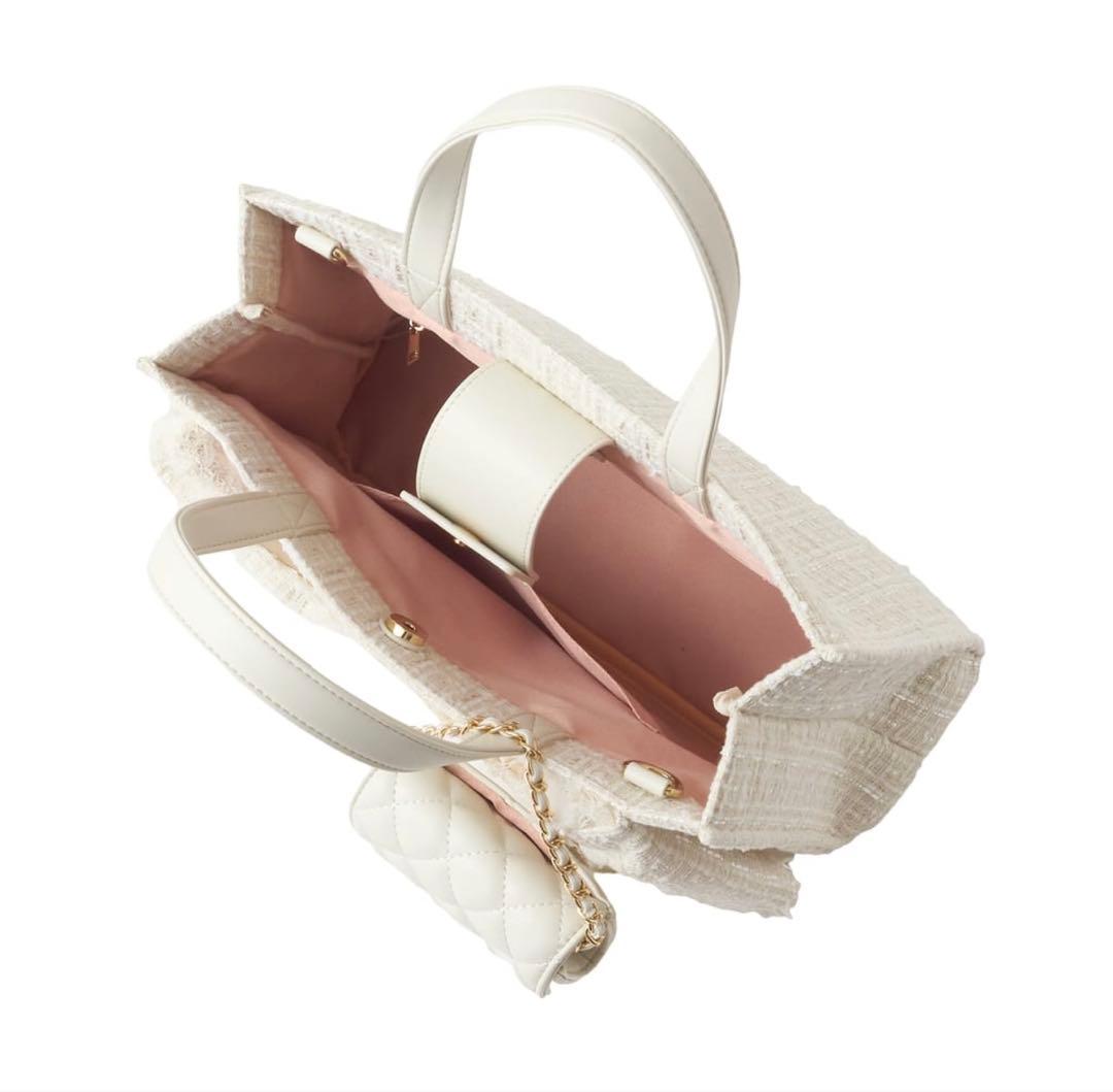 専用　ツイードリボンショルダーバッグ