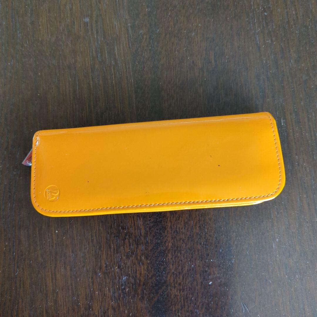 ペリカン　ペンケース　2本押し　エナメル