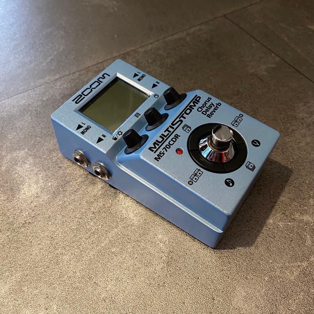【美品】ZOOM MULTISTOMP MS-70CDR ギターエフェクター