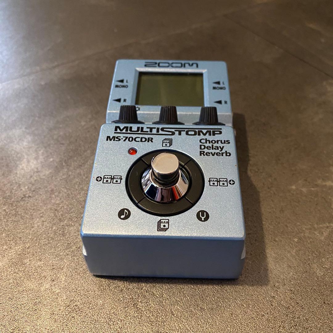 【美品】ZOOM MULTISTOMP MS-70CDR ギターエフェクター