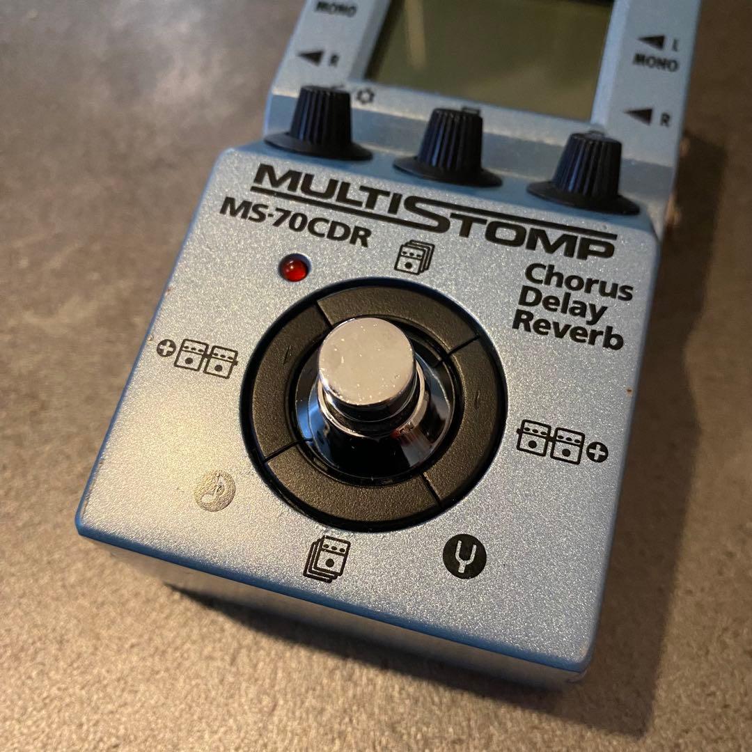 【美品】ZOOM MULTISTOMP MS-70CDR ギターエフェクター