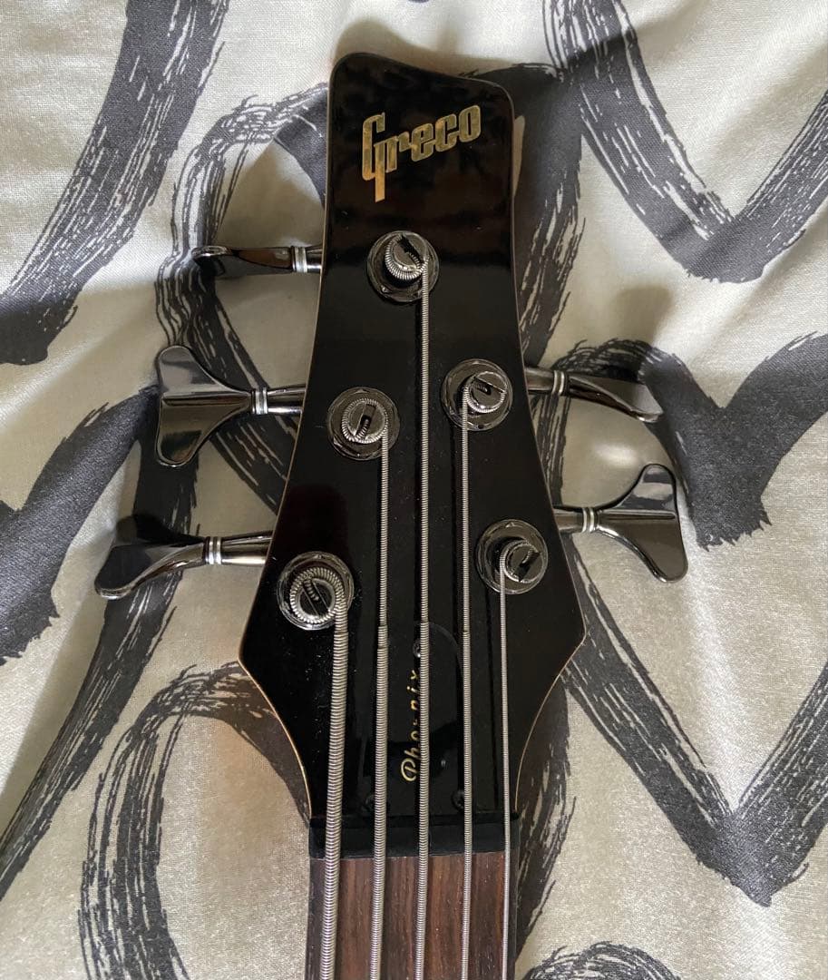 【激レア】Greco PXB 5Strings Bass Black