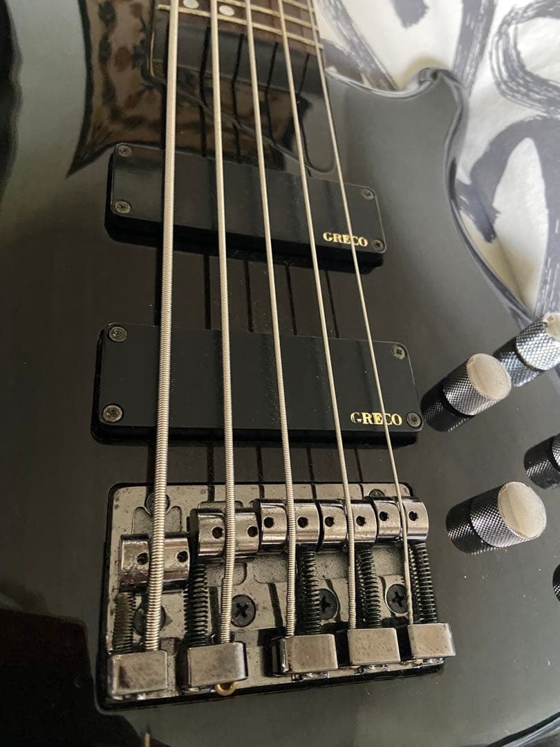 【激レア】Greco PXB 5Strings Bass Black