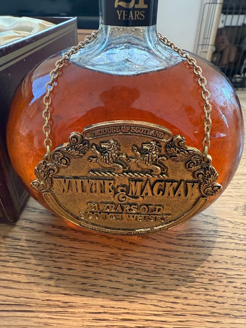 【未開封】WHYTE&MACKAY ホワイトマッカイ 21年 43％　750ml