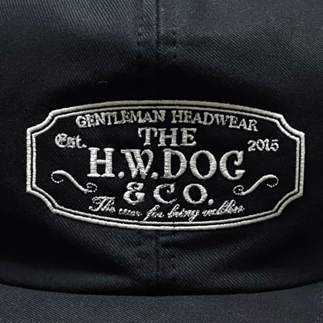 【即完品】hwdog 刺繍ロゴ トラッカーキャップ THE H.W.DOG&CO