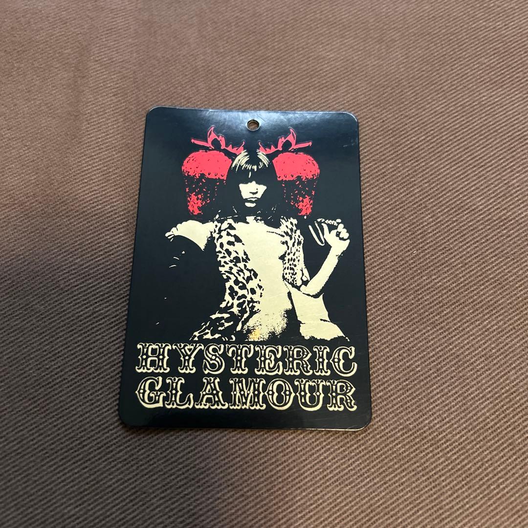 ヒステリックグラマー　ネイビー　シングルライダースジャケット