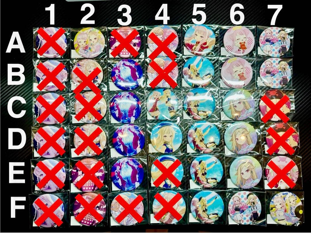 ヒメヒナ 缶バッジ 4ページあります ばら売り