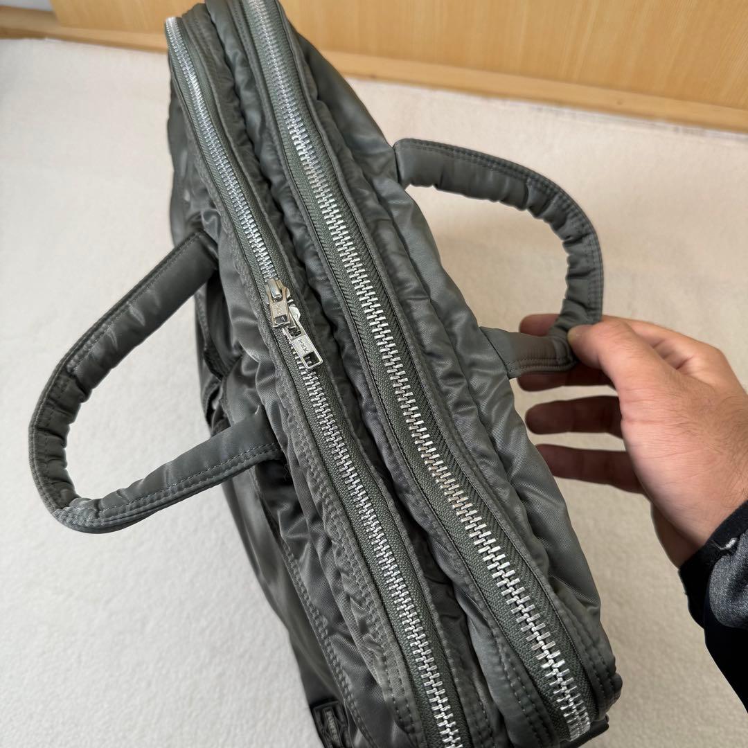 極美品　PORTER ポーター タンカー 2way ショルダーバッグ　 シルバー