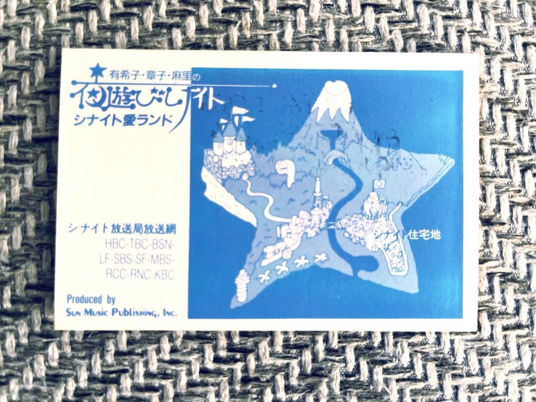 岡田有希子　ファンクラブパスケース、会員証他