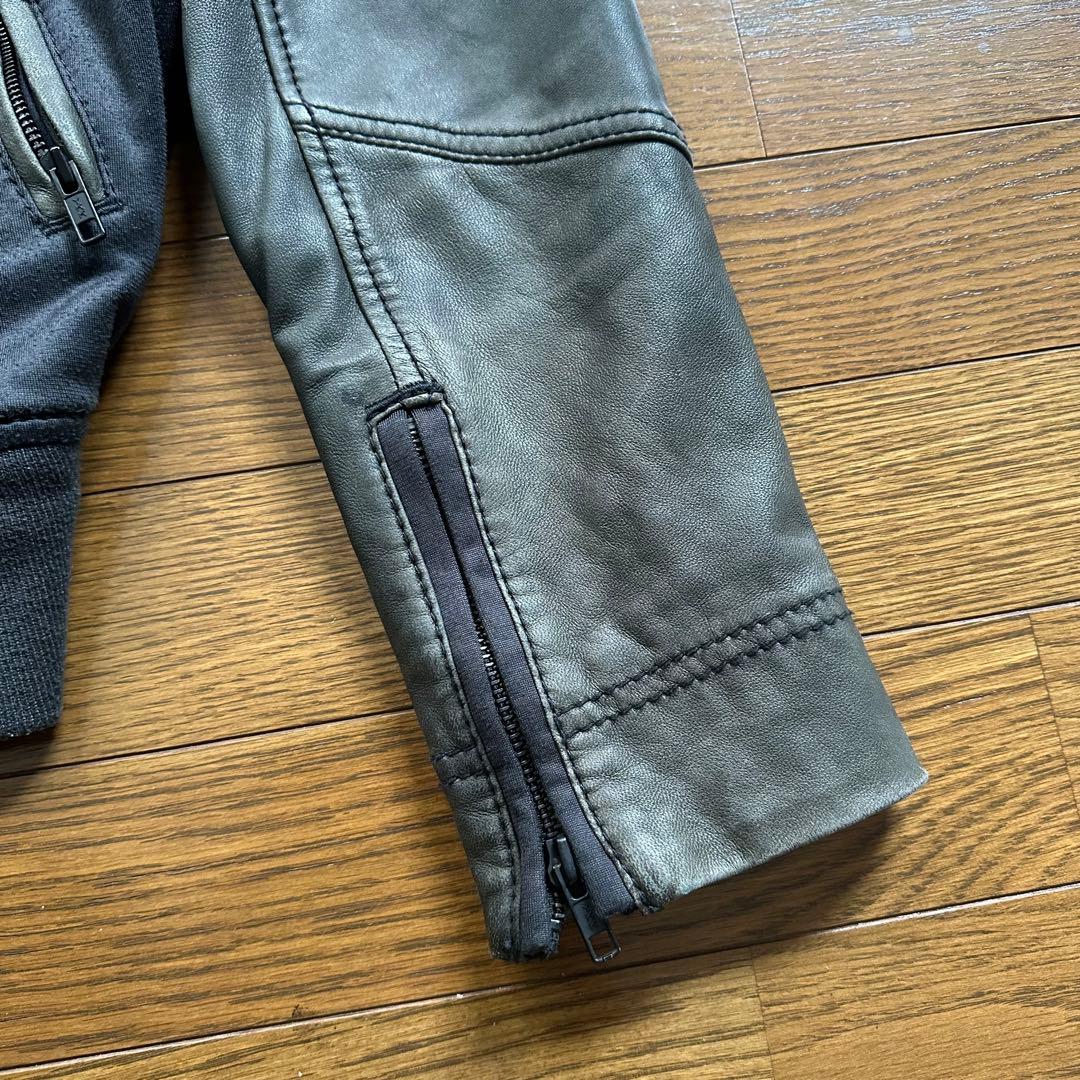 ジャケット・アウター 00s diesel Sheepskin Leather Jacket