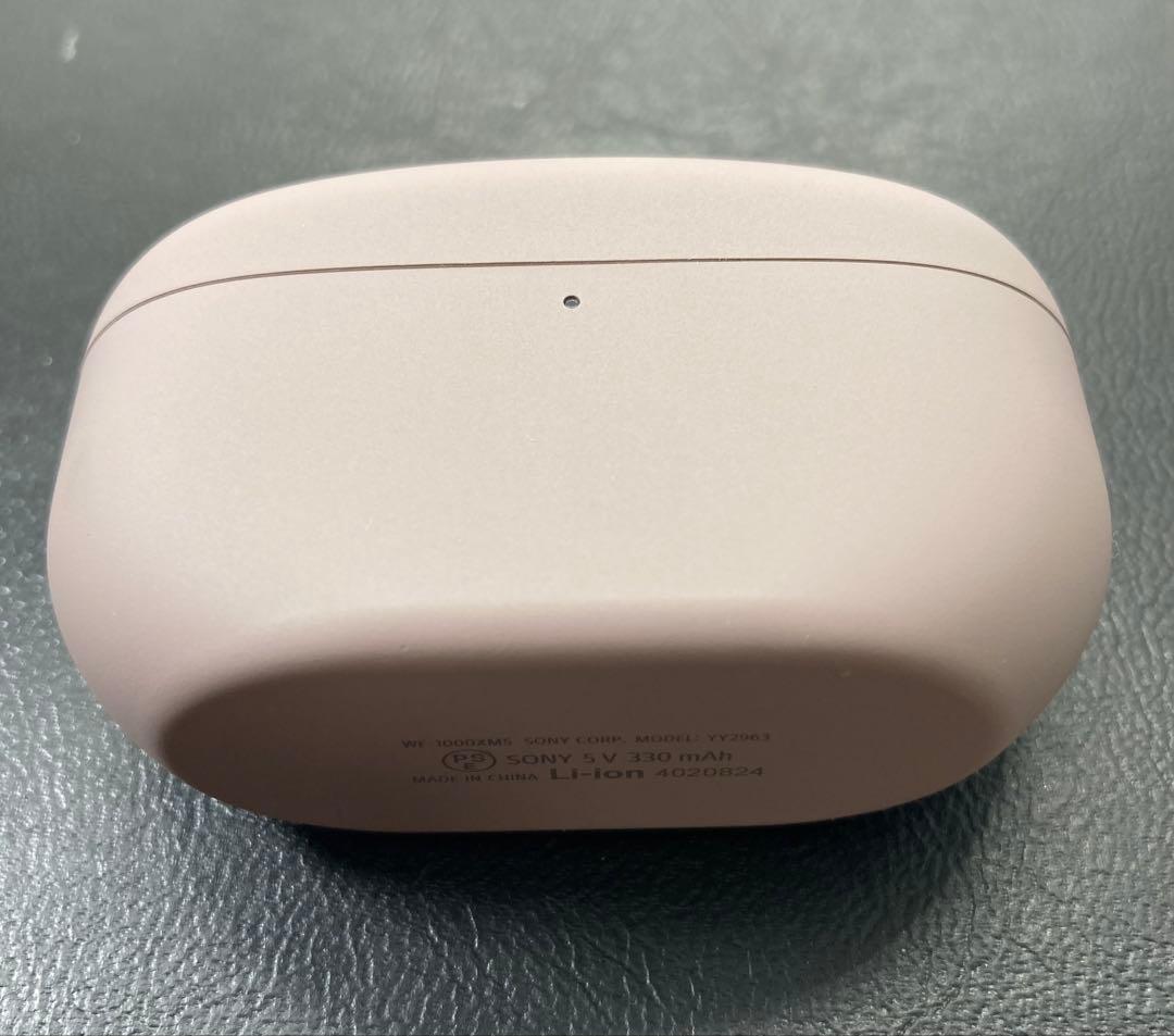 【美品】sony wf-1000xm5【充電ケース・ピンク】