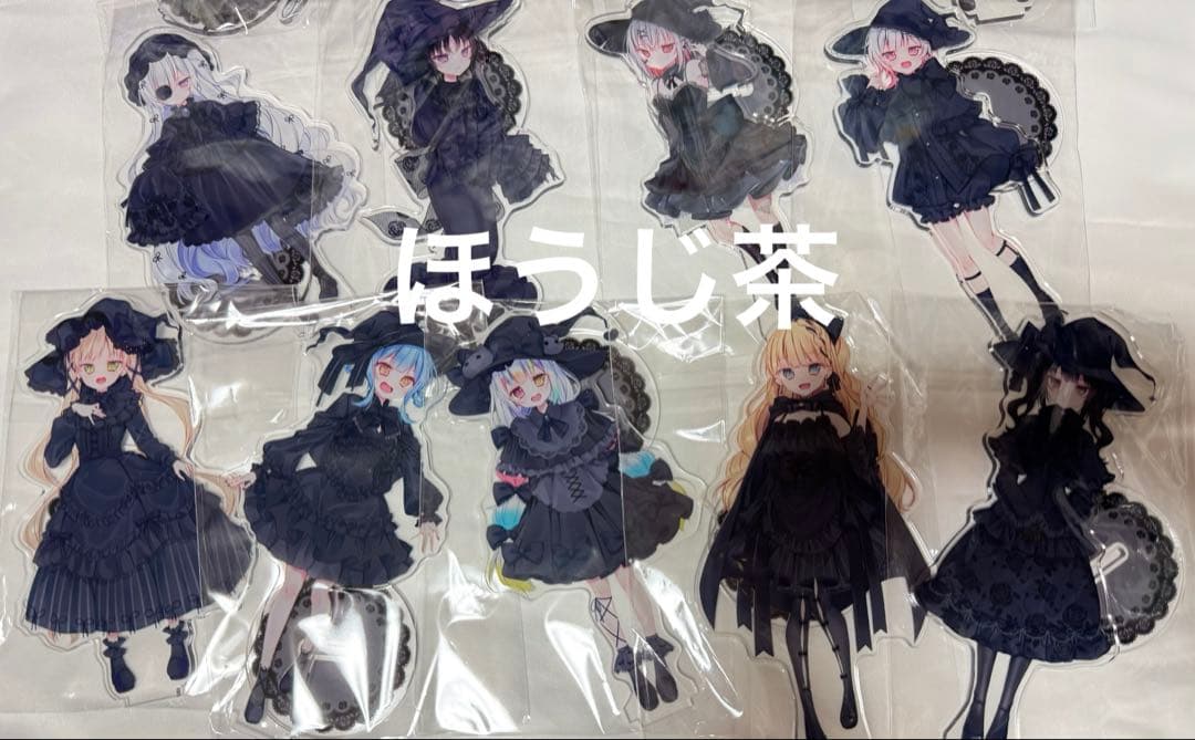 C107 魔法少女ノ魔女裁判 アクリルスタンド ネックストラップ 全種コンプ