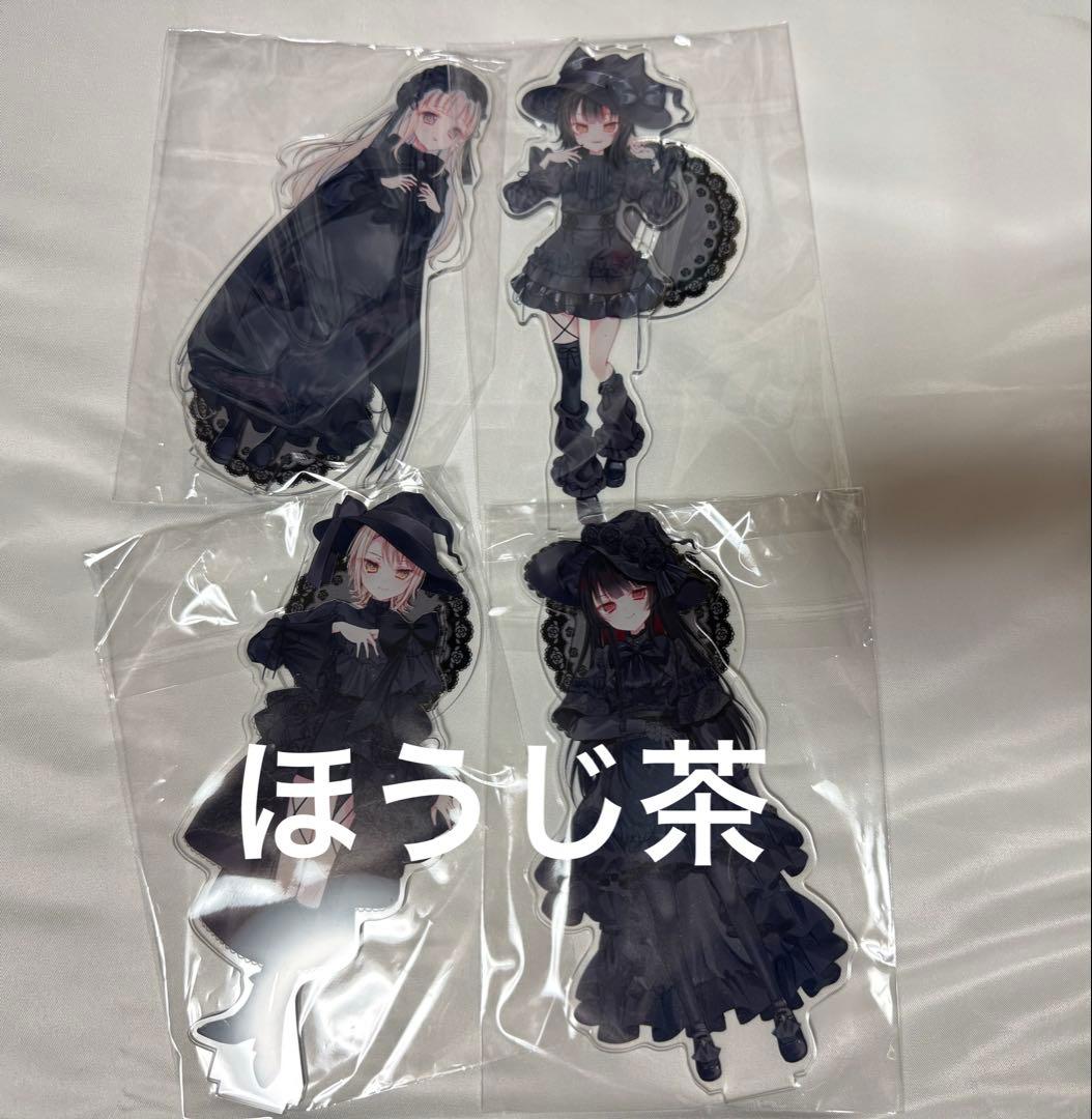 C107 魔法少女ノ魔女裁判 アクリルスタンド ネックストラップ 全種コンプ