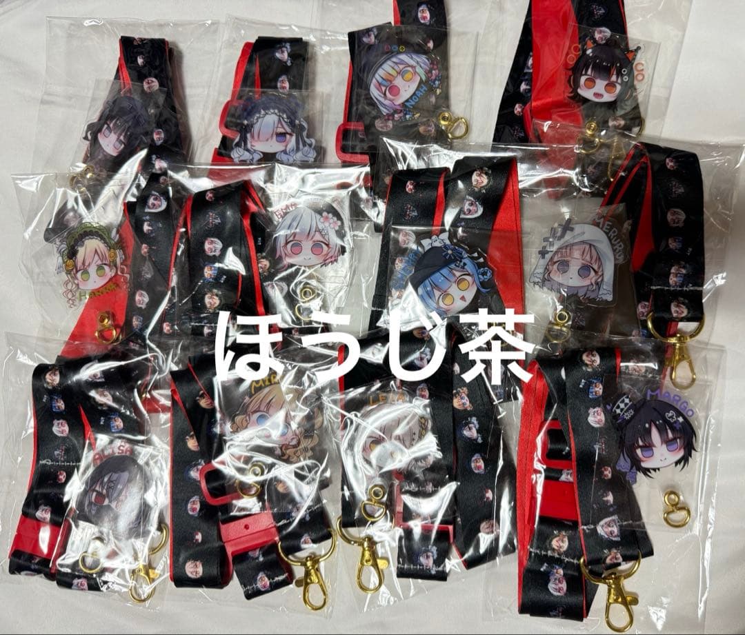 C107 魔法少女ノ魔女裁判 アクリルスタンド ネックストラップ 全種コンプ