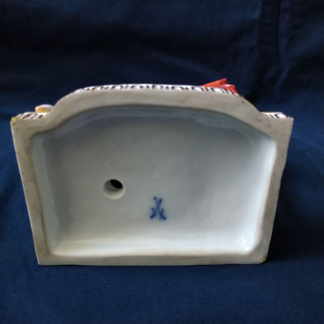 ✤1924年以前マイセン(Meissen)フィギュリン『五感の寓意(嗅覚)』