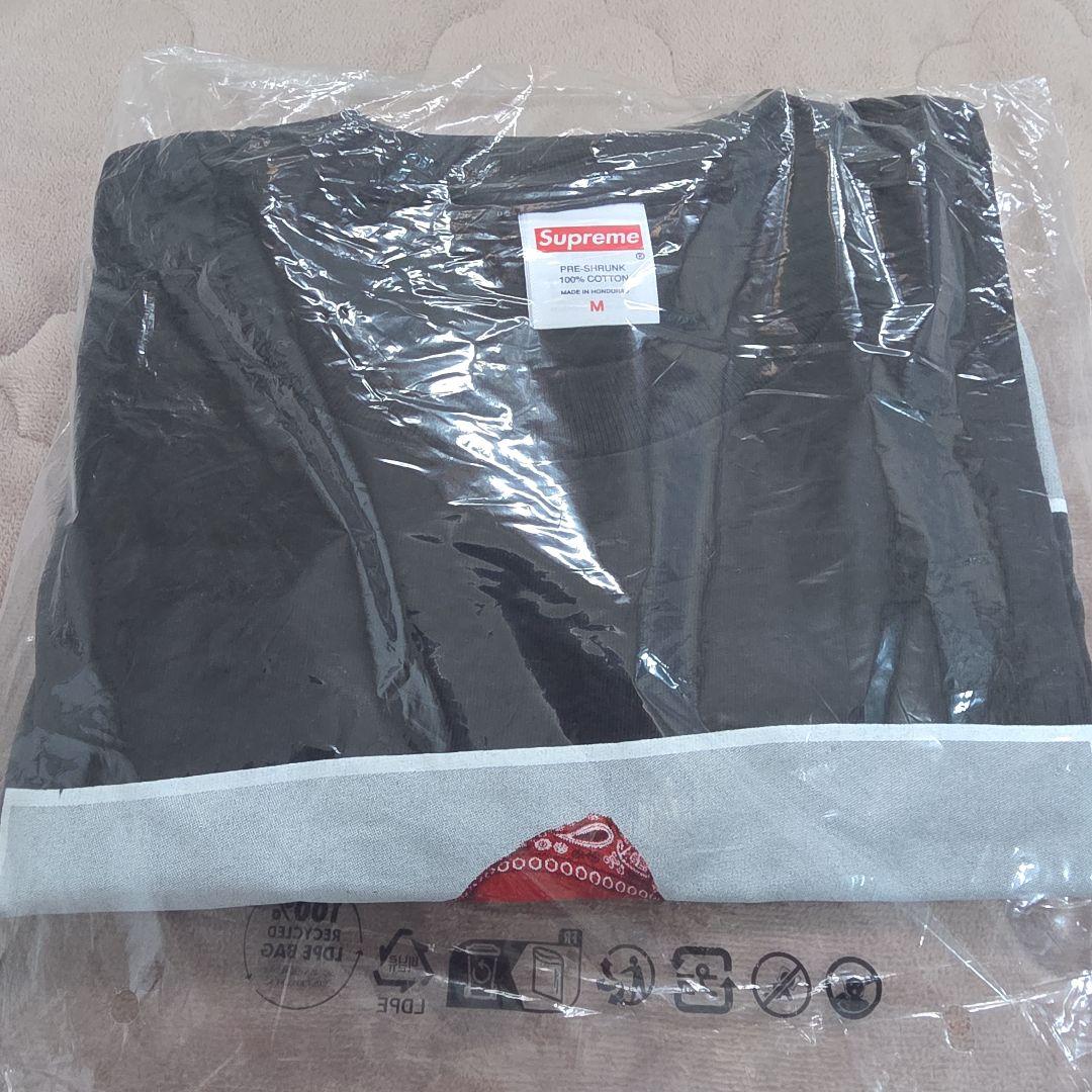 Supreme Playboi Carti Tee M ブラック FA25