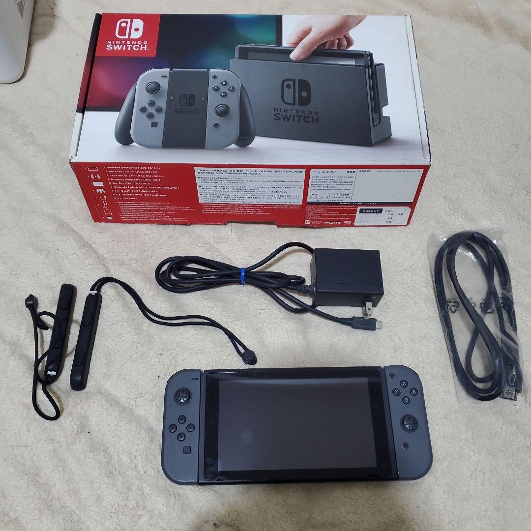 Nintendo Switch 通常版 グレー 本体