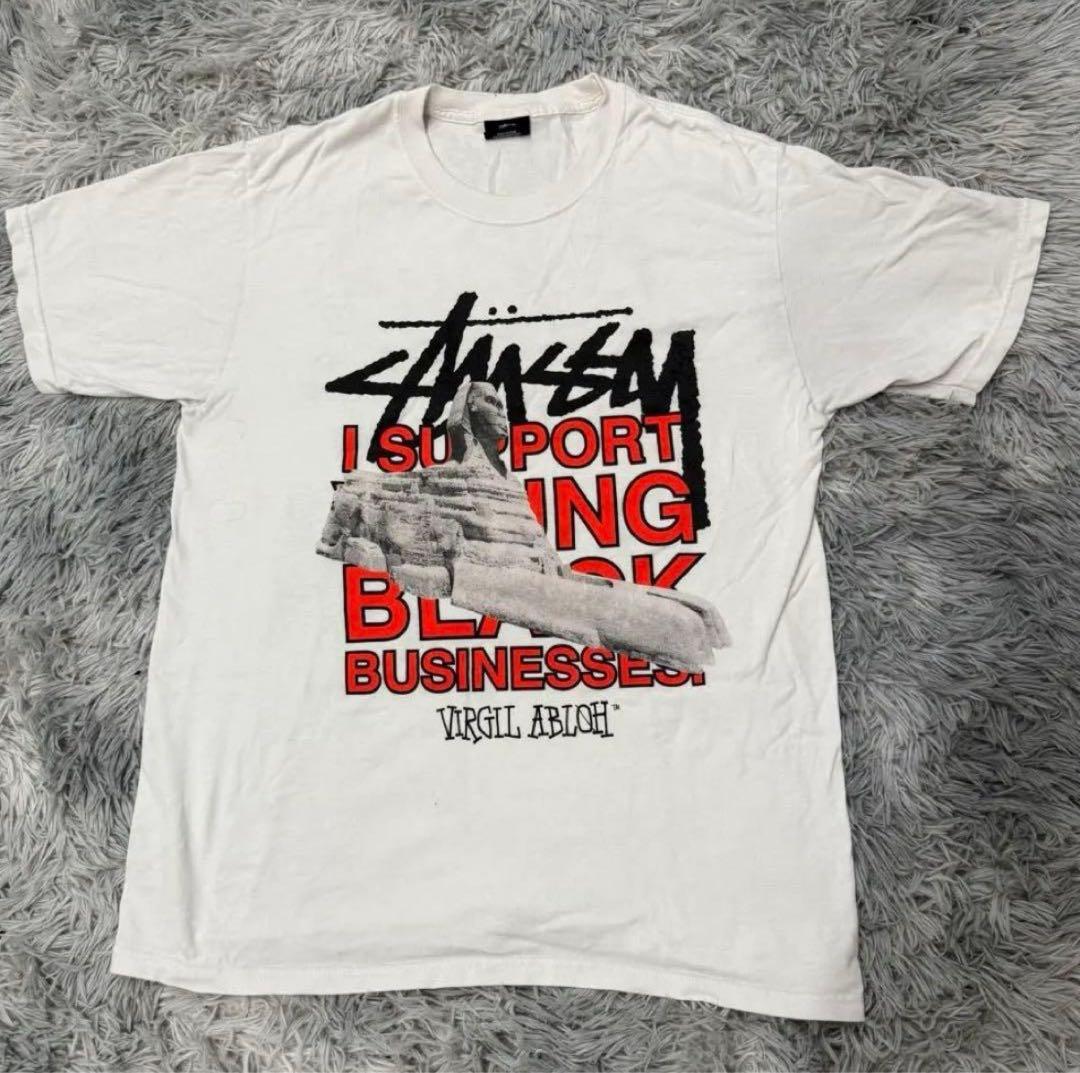 stussy ステューシー オフホワイト Off-White Tシャツ