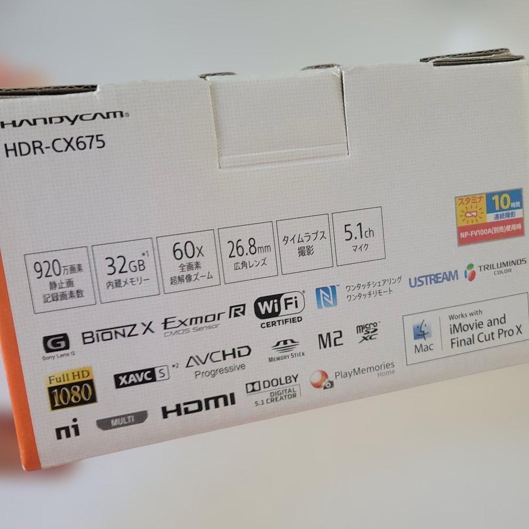 SONY デジタルHDビデオカメラレコーダー HDR-CX675