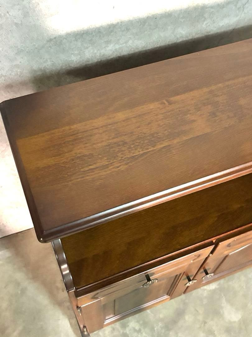 N3298 カリモク家具 コロニアル カントリー キャビネット