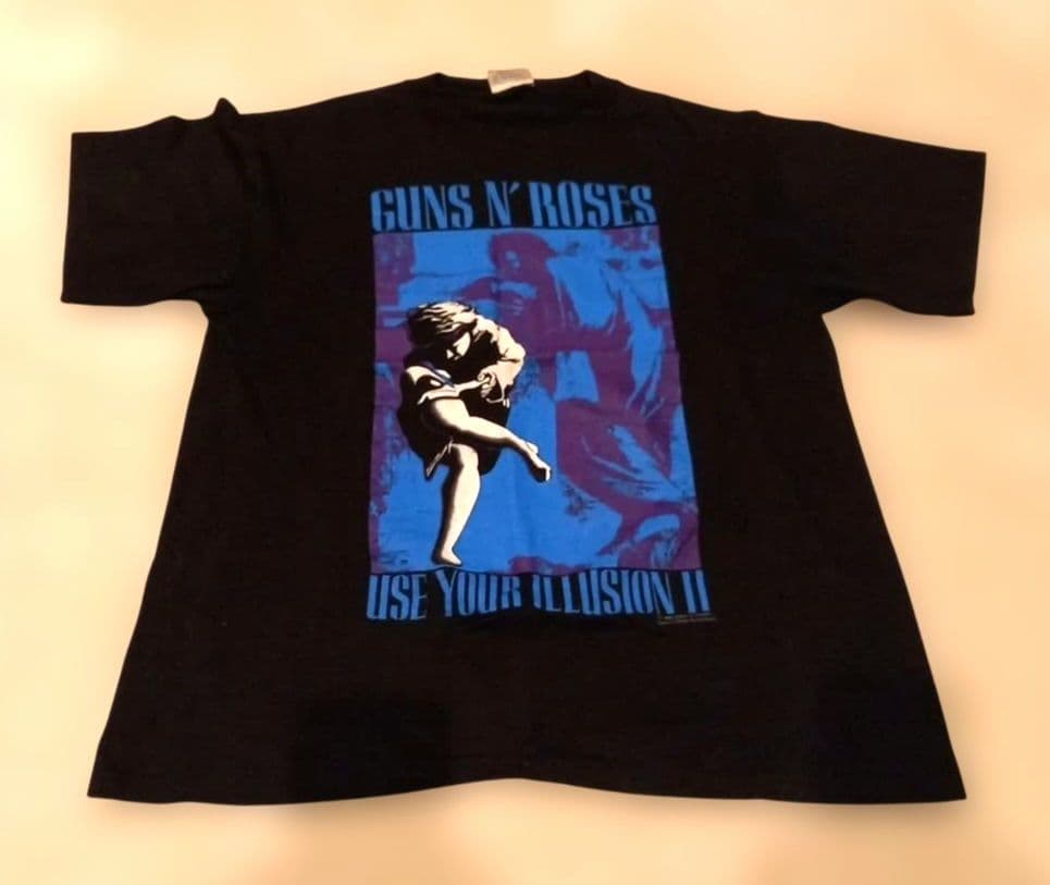 GUNS N'ROSES ガンズアンドローゼズ90s ビンテージTシャツ （L）
