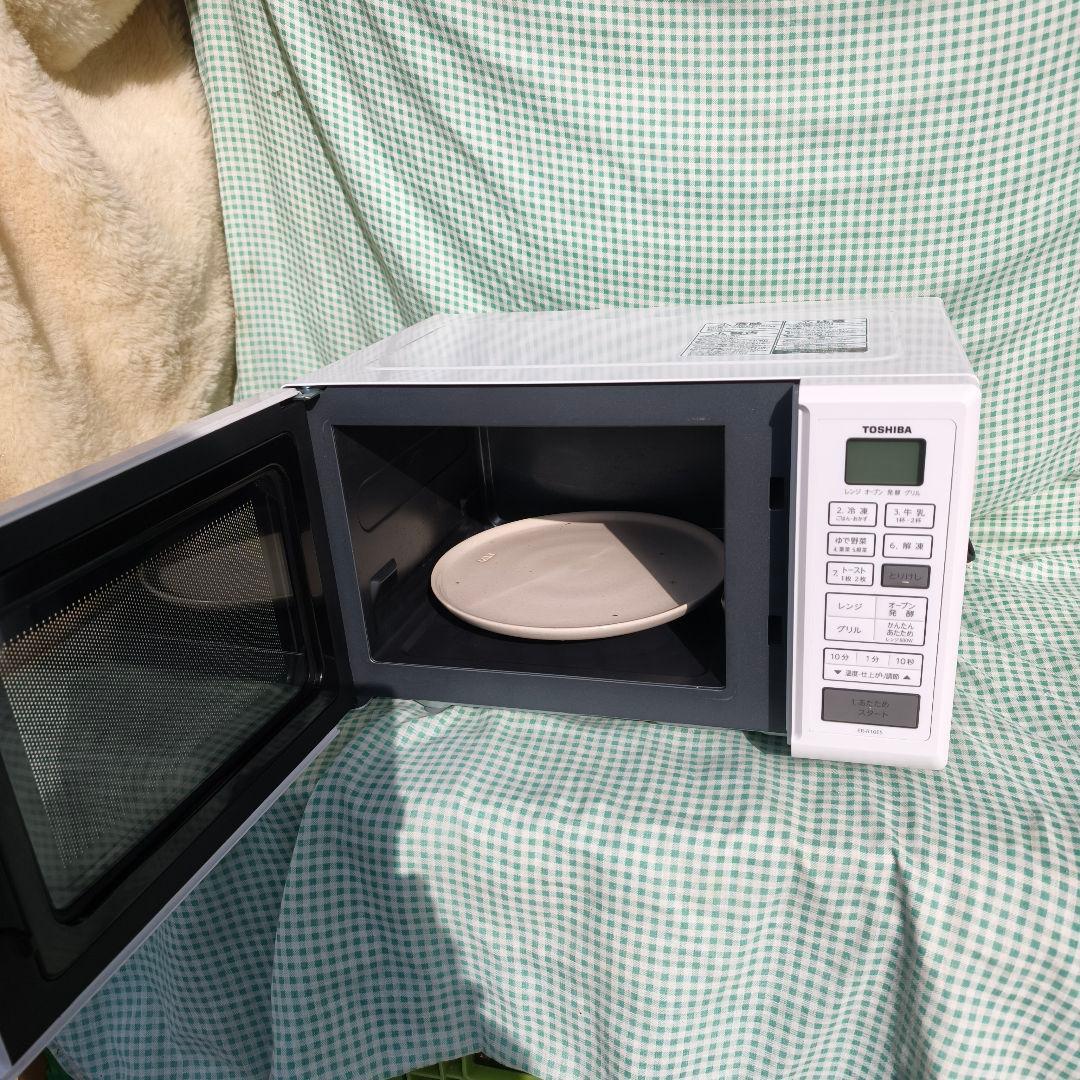TOSHIBA オーブンレンジ ホワイト コンパクト 東芝 ER-R16