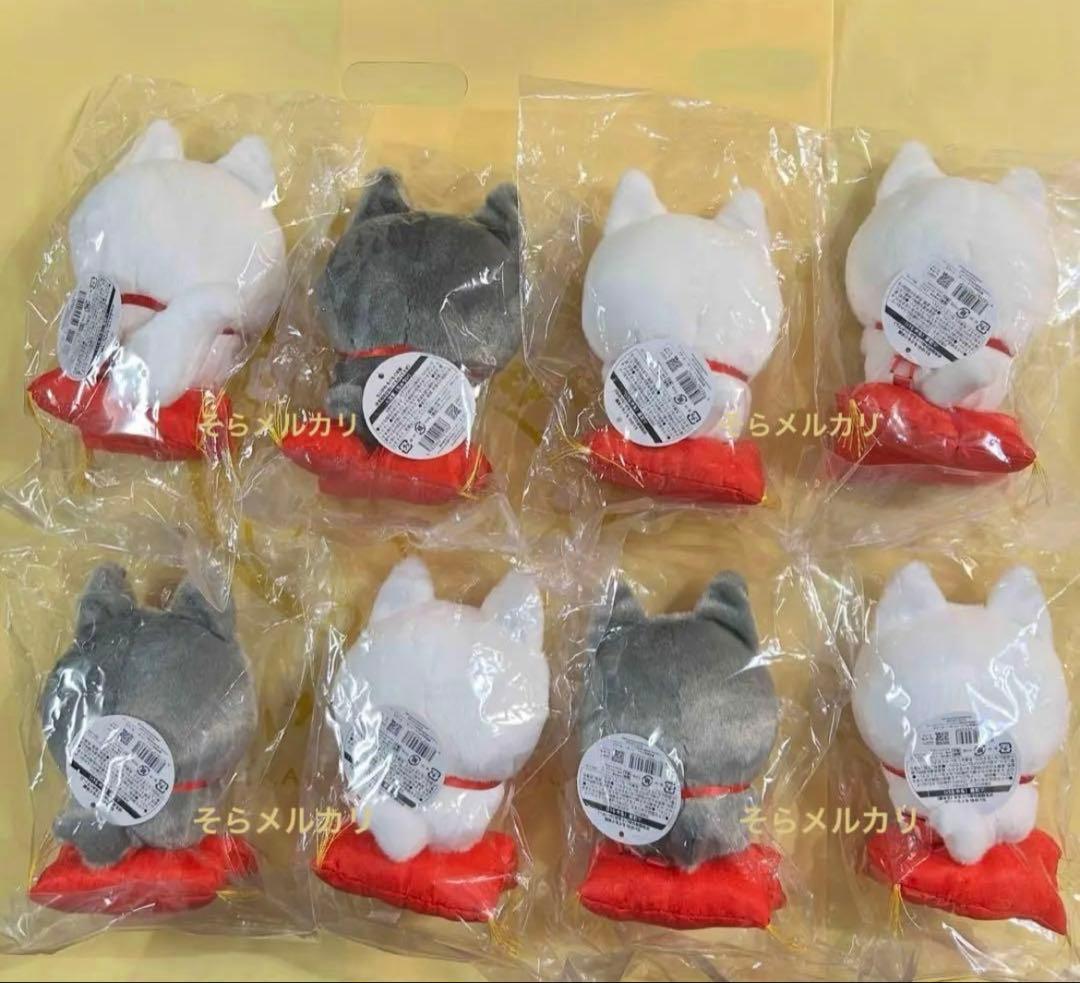 ちいかわもぐもぐ本舗　伏見稲荷店 限定 稲荷なぬいぐるみ 計6体