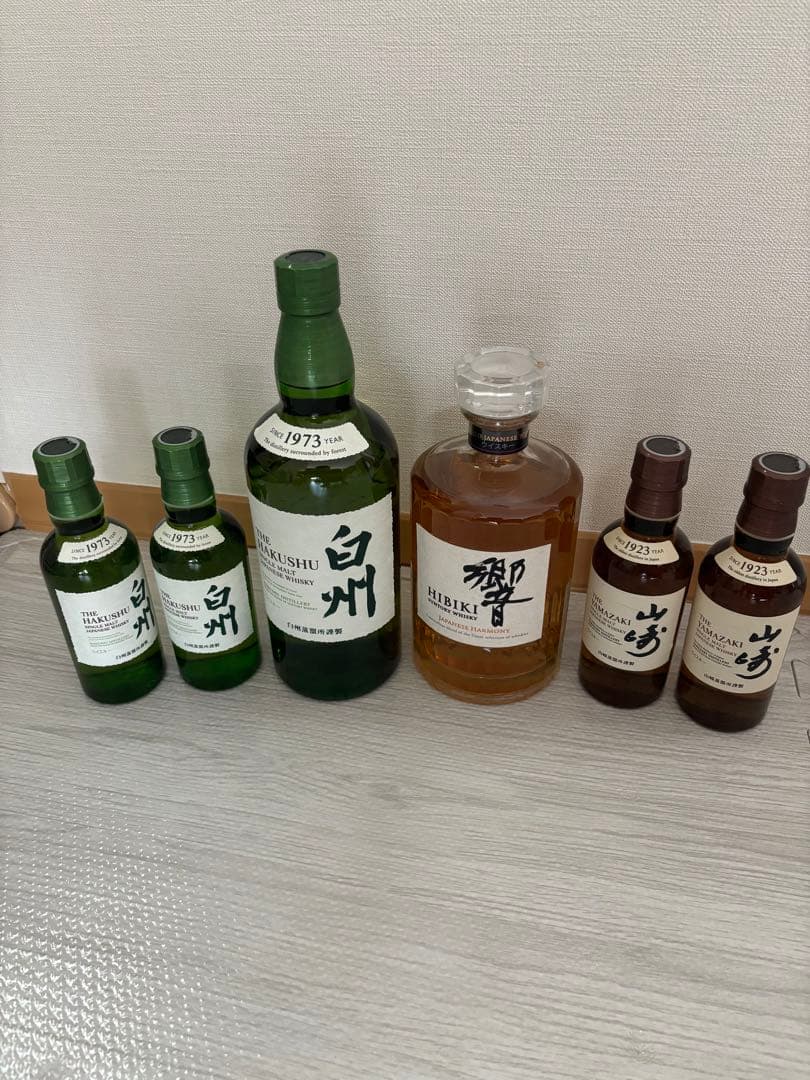 白州　響　ミニボトル4本セット